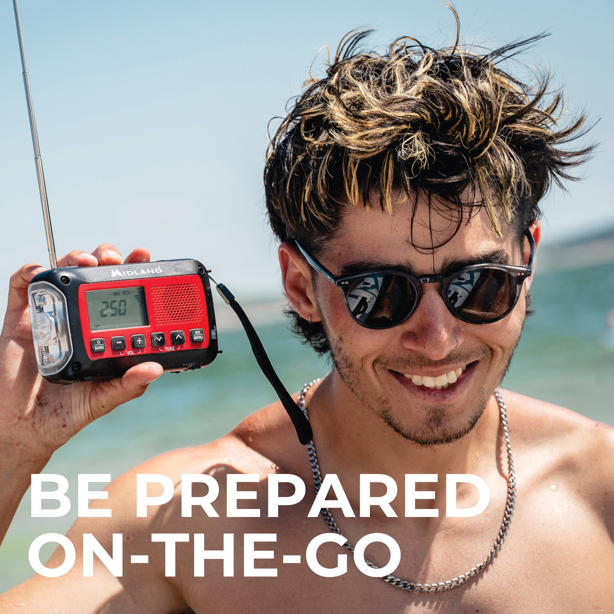 ER40 Portable Emergency Weather Alert Crank Radio - ER40 - Image 7