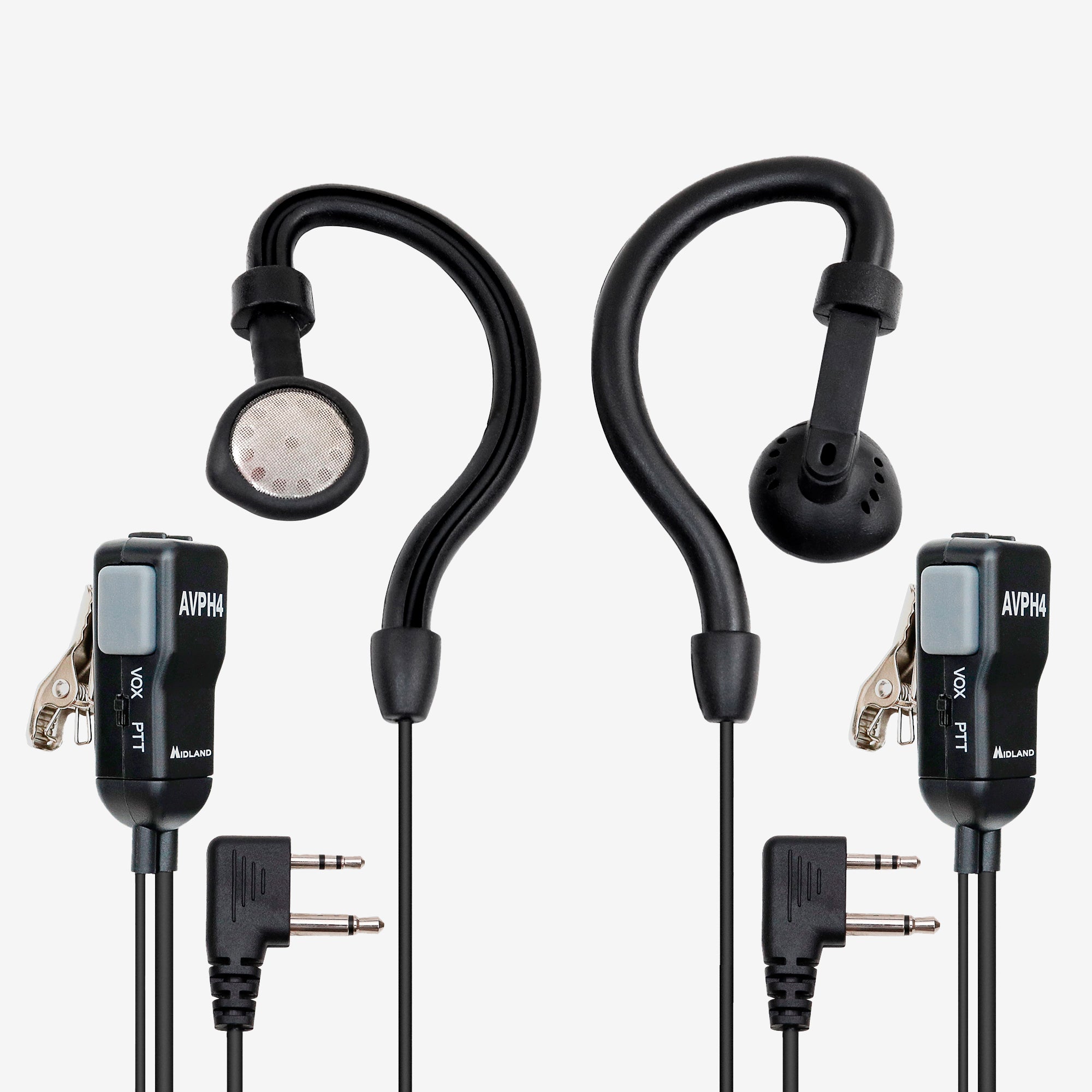 AVPH4 Wrap Around the Ear GMRS Headset - Image 4