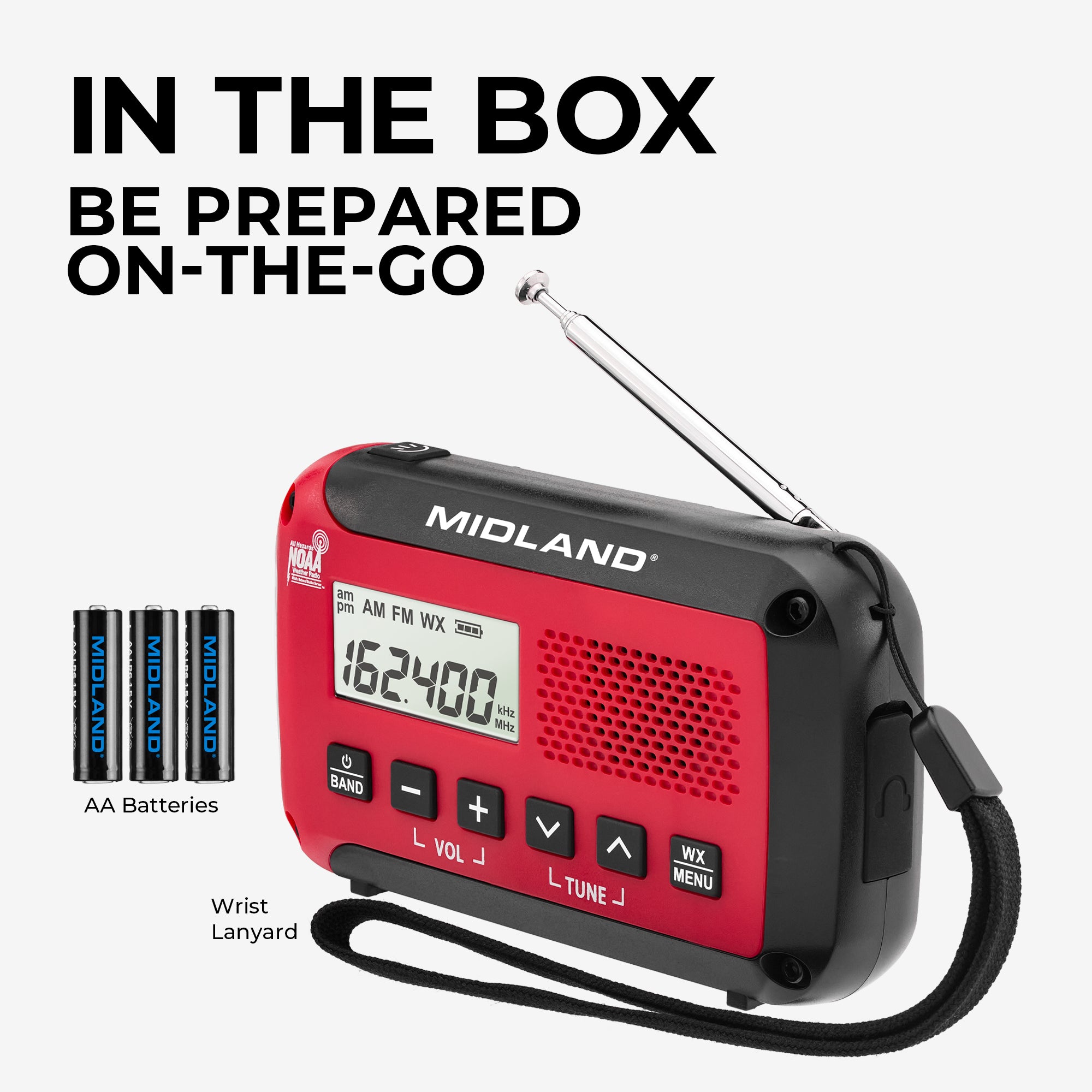 ER10 Portable Emergency Weather Alert Radio - ER10VP - Image 6