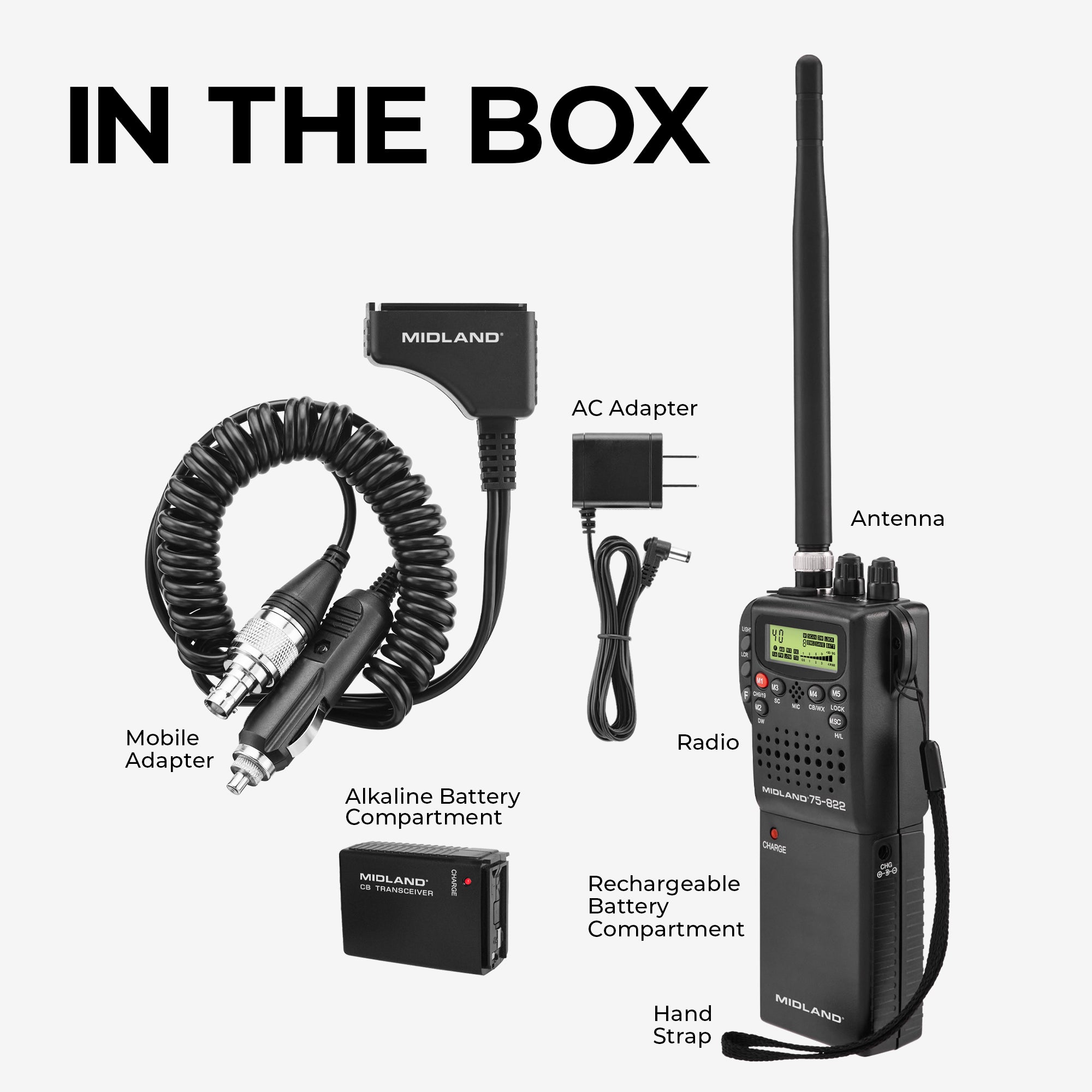 75-822 - Mobile CB Radio 4-Watt Output - 75-822 - Image 8