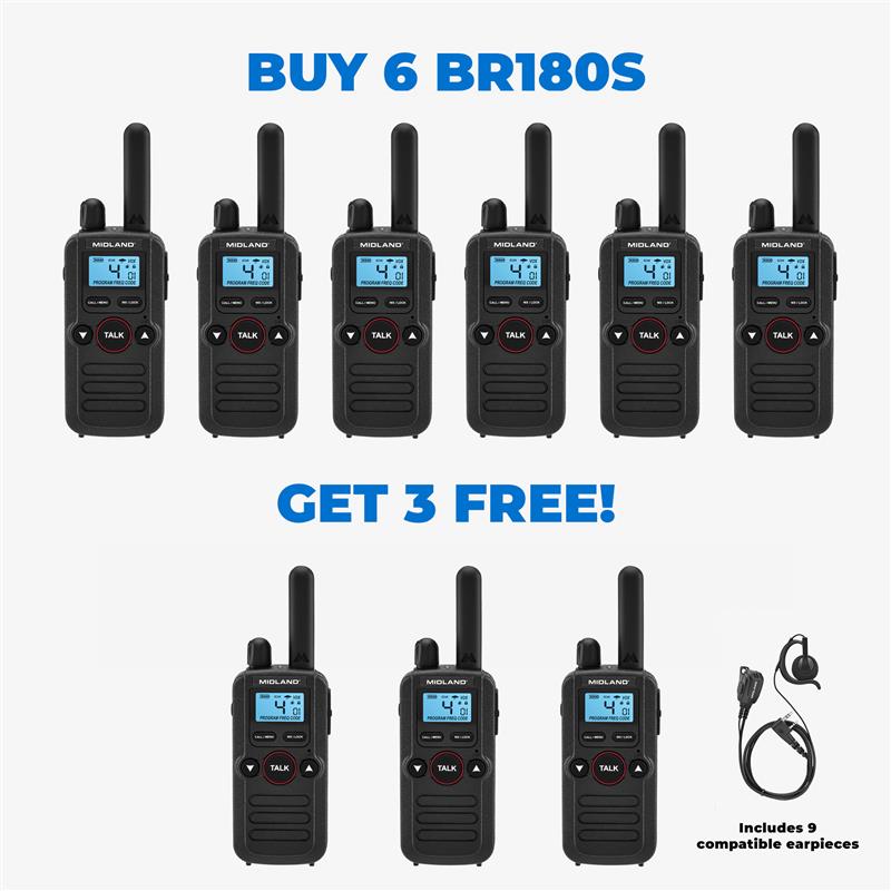 BR180 BizTalk 6 Single Radios + 3 FREE - BR180BONUS3