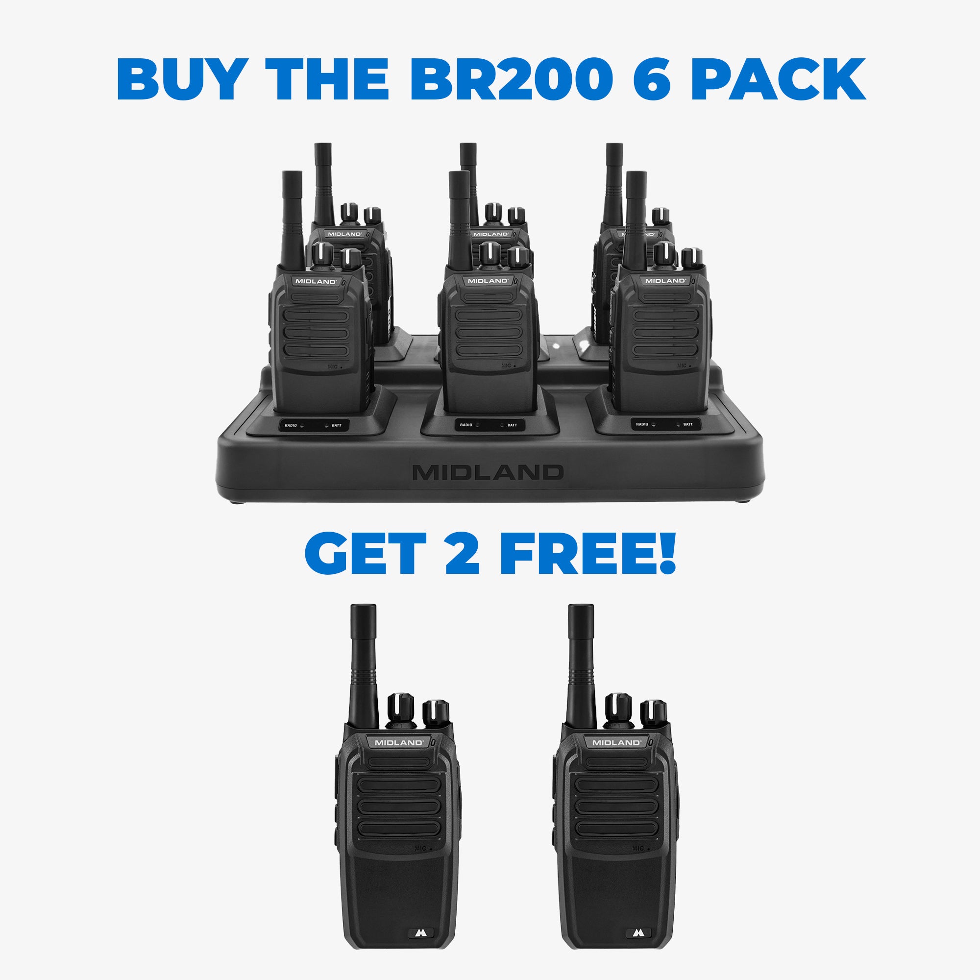 BR200 BizTalk Radio 6-Pack + 2 FREE - BR200X6BONUS2