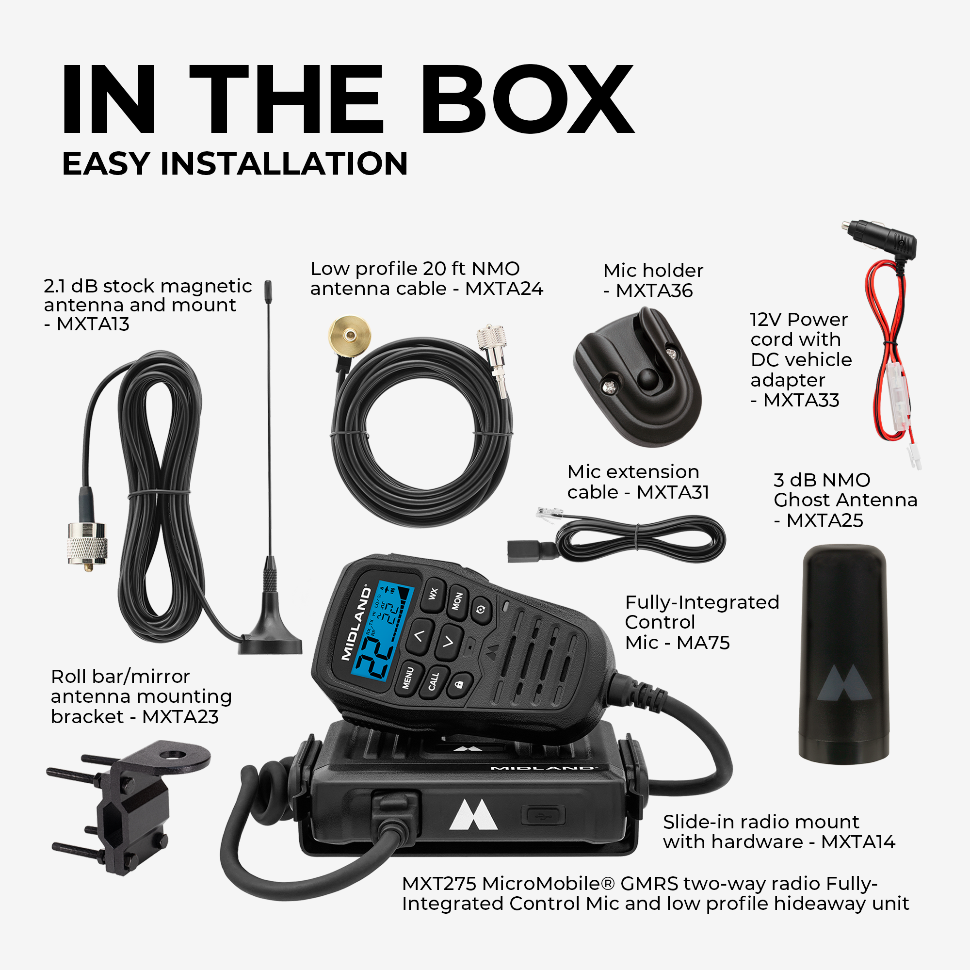MXT275VP4 15W Watt GMRS Two-Way Radio Bundle - Image 11