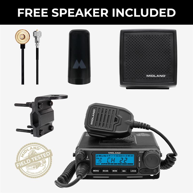 MXT500AGR 50W MicroMobile GMRS Two-Way Radio | Farm Bundle