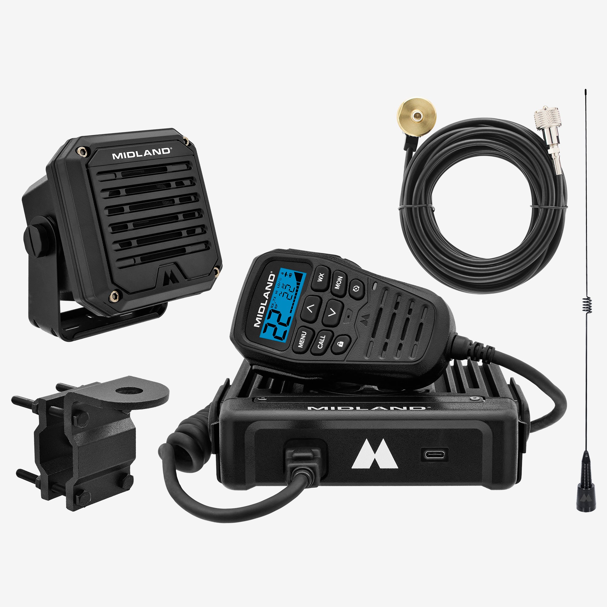 MXT575SPVP 50W MicroMobile GMRS Two-Way Radio | Extended Range Bundle