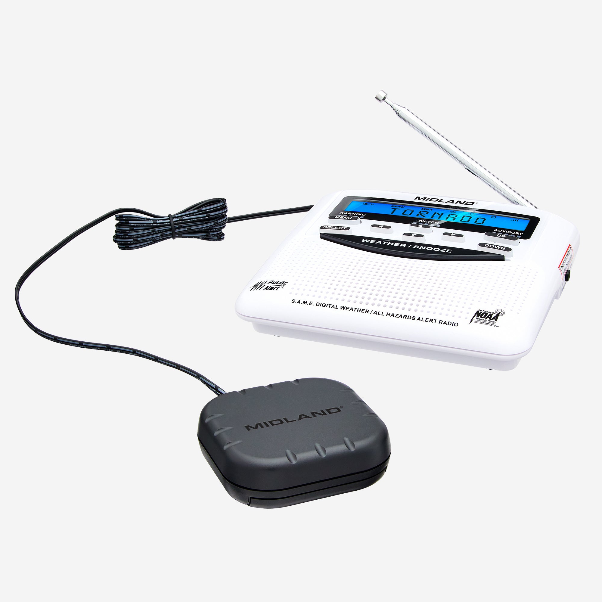 SHKR100 Weather and Emergency Radio Pillow Shaker - Image 2